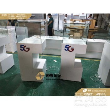 【中岛展示柜玻璃,柜手机体验台维修台产品列陈柜厂家直销定制】- 